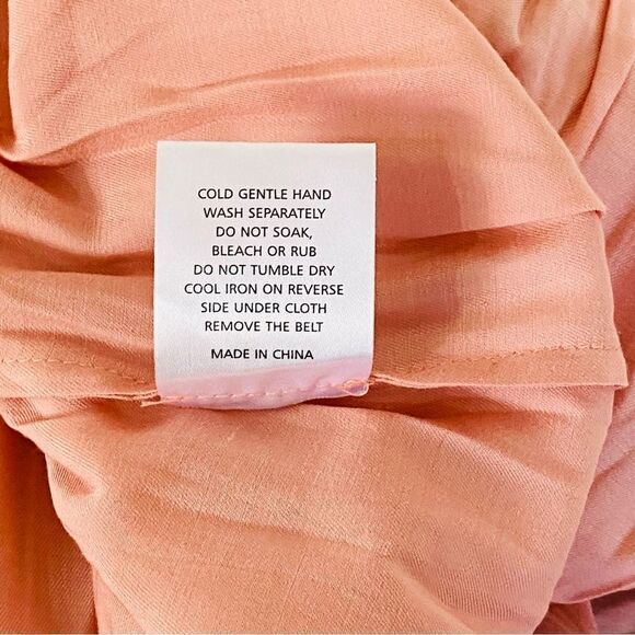 The Jetset Diaries Revolve Peach Wavelength Dress Sz XS NWT - Picture 9 of 13